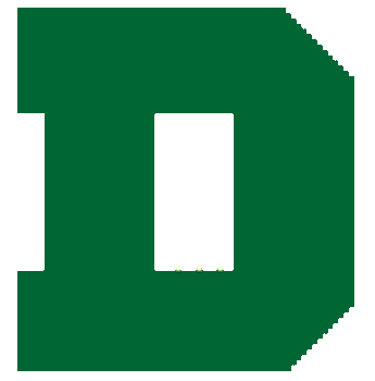 Dartmouth Big Green 1945-2006 Primary Logo iron on transfers for clothing
